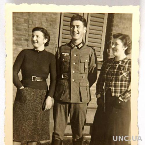 Старое фото Хорошее настроение Вторая мировая война Германия fB
