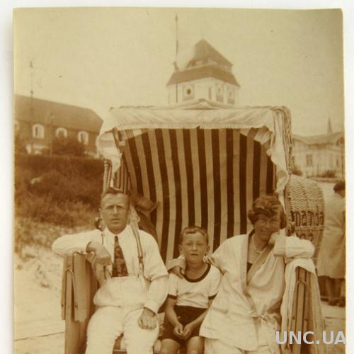 Старое фото Морской курорт нач. ХХ века Germany
