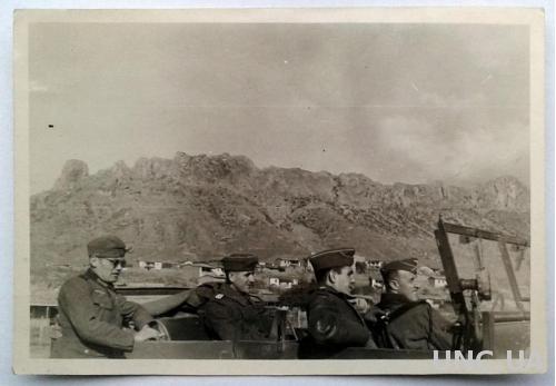 Старое фото Немцы в Крыму Вторая мировая ноябрь 1942 Германия nB
