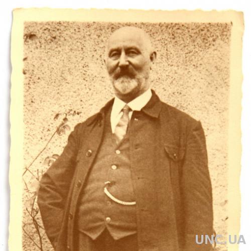 Старое фото Пожилой мужчина, 1900-е гг., Германия
