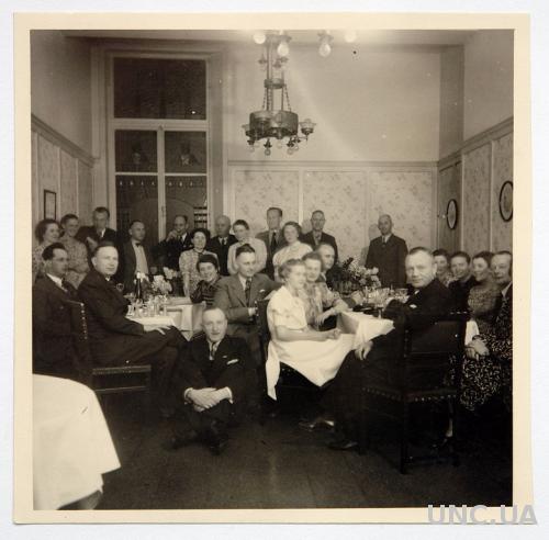 Старое фото Вечеринка 1930-е Германия