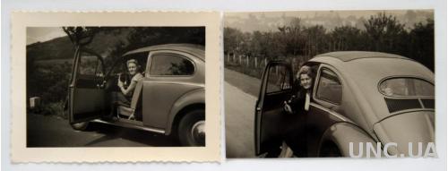 Старые фото Любимый Volkswagen 2 шт. 1950 Германия
