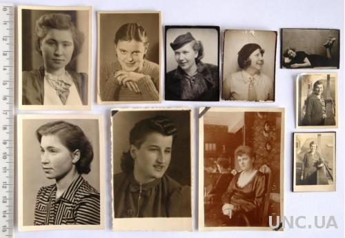 Старые фото Женские портреты 10 шт., Германия