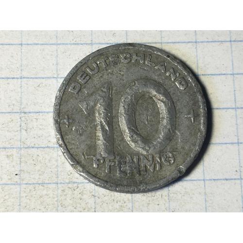 10 пфеннигов Deutschland 1948