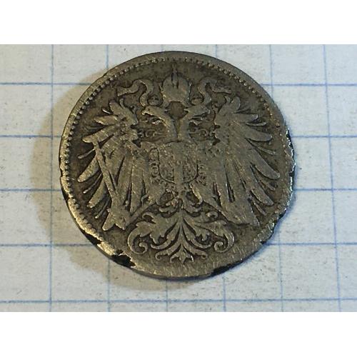 20 геллеров 1893 года Австро-Венгрия