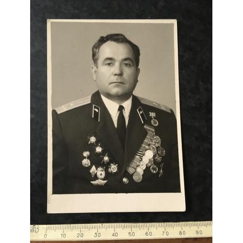 Фотографія військові нагороди 1970 Київ
