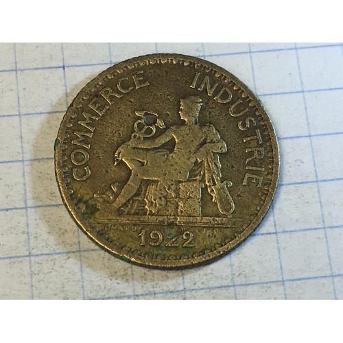 Франция 1 франка 1922