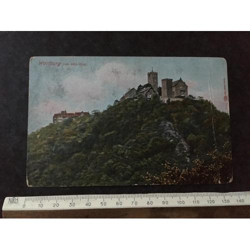 Листівка Німеччина Вартбург