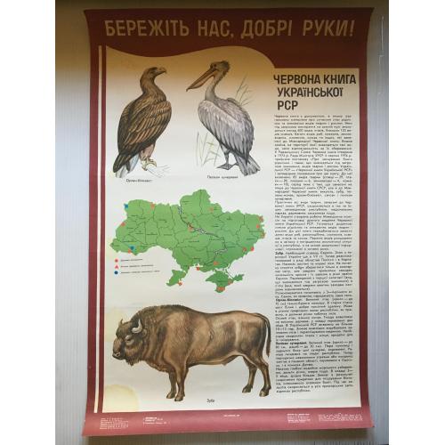 Плакат Бережіть нас добрі руки 1987