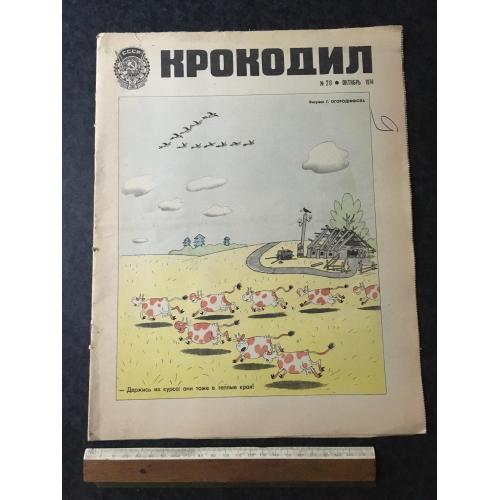 Журнал Крокодил 1974 № 28