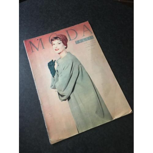 Журнал мод Мода текстидь 1958