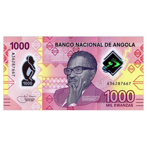 Ангола 1000 кванза 2020 г UNC