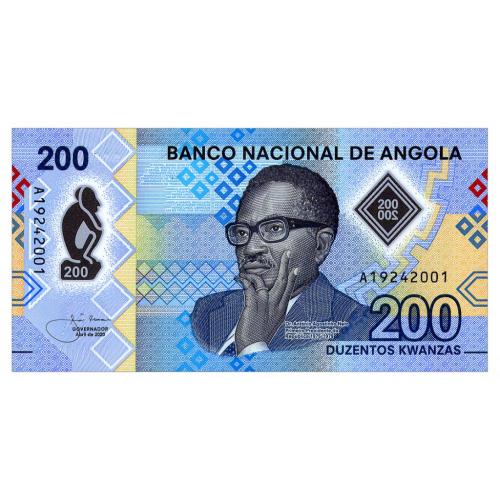 Ангола 200 кванза 2020 г UNC