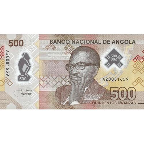 Ангола 500 кванза 2020 г UNC