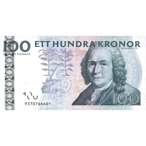 Швеция 100 крон 2006 UNC