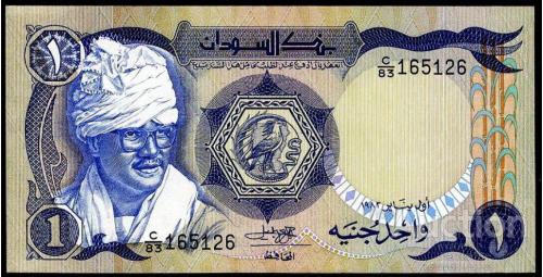 Судан 1 фунт  1983 UNC