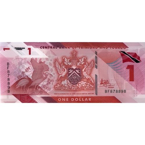 Тринидад и Тобаго 1 доллар 2020 UNC (пластик)