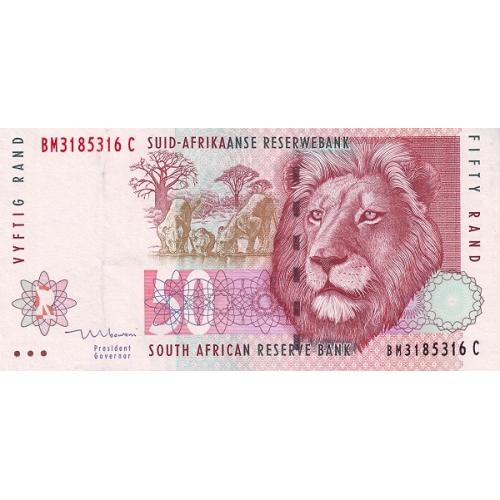 Южная Африка 50 рандов 2005 г UNC