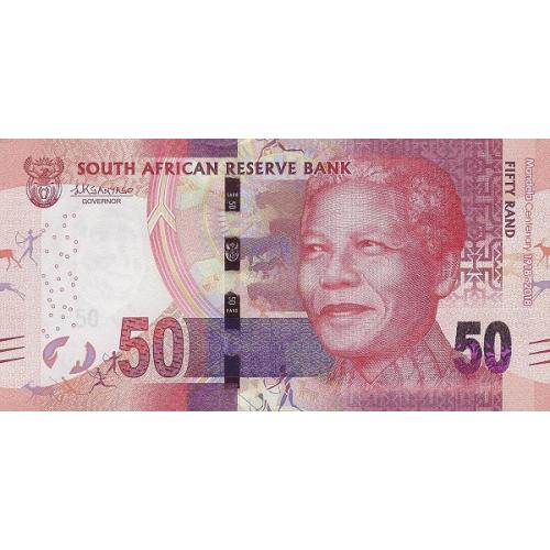 Южная Африка 50 рандов 2018 г UNC