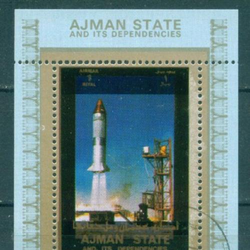 Аджман - Блок - Люкс-блок - Космос - Старт ракеты - Стартовая площадка