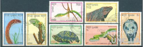 Камбоджа - Фауна - Рептилии - 1988
