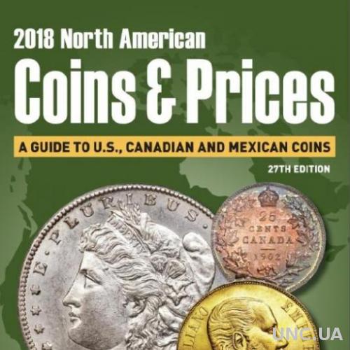 Каталог Krause для монет США, Канады и Мексики - Издание 2018 в электронном виде - 770 страниц
