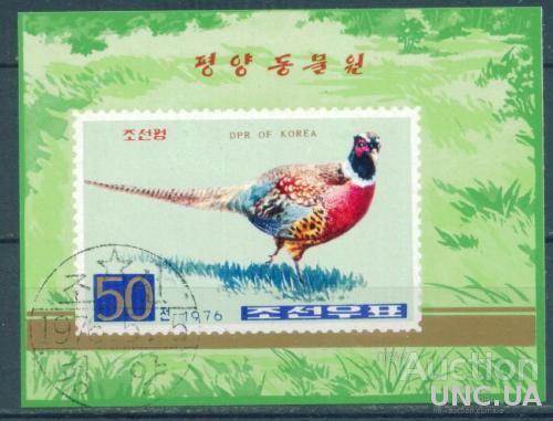 Корея - Блок - Фауна - Птицы - Домашняя птица - Павлины - Беззубцовый