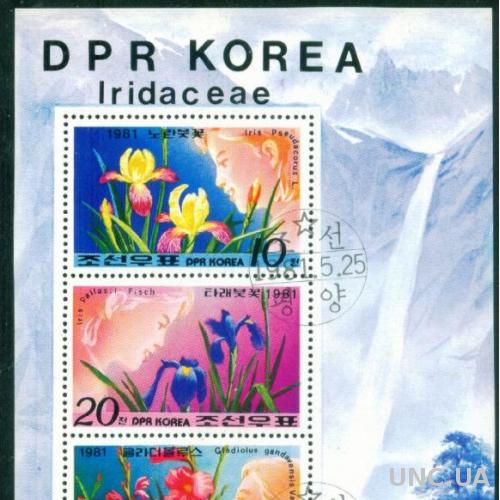 Корея - Блок - Флора - Растения - Цветы - Ирисовые