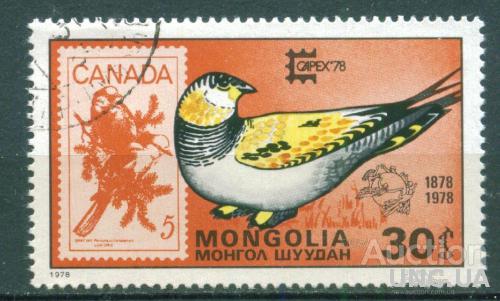 Монголия - Фауна - Птицы - Филвыставка