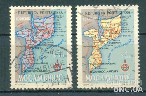 Мозамбик - География - Карта