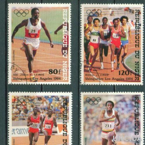 Нигер - Спорт - Бег - Лос Анжелес 1984