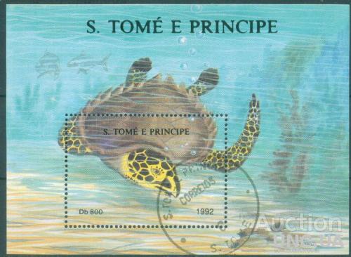 Сан Томе - Морская фауна - Черепаха - Михель 278 - 9,50 Евро