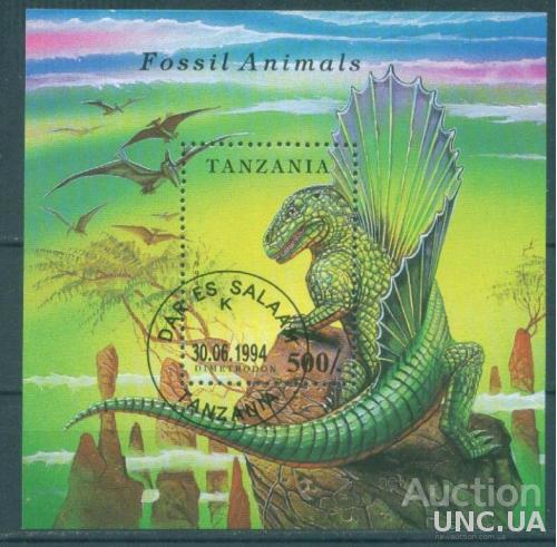Танзания - Блок - Фауна - Доисторические животные - Динозавры - Диметродон