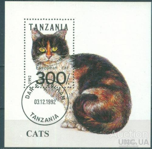 Танзания - Блок - Фауна - Кошачьи - Кошки