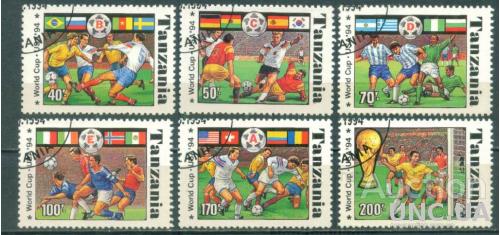 Танзания - Спорт - Футбол - США - 1994