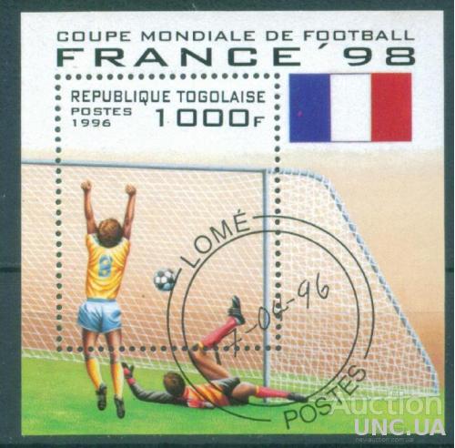 Того - Блок - Спорт - Футбол - Франция 98