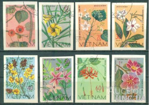 Вьетнам - Флора - Цветы - Michel 919-926 U - 10,00 Евро