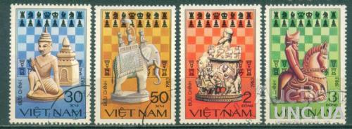Вьетнам - Спорт - Шахматы - История - Резьба - 1983