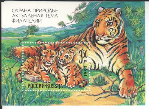 Блок 1992 Тигры