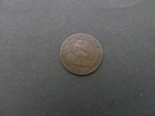 Испания 1 центим 1870