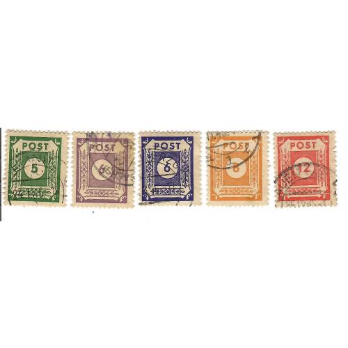 Марки Германии 5 шт.