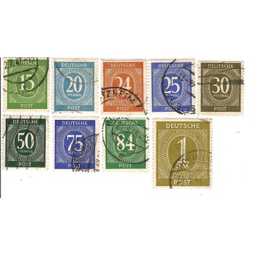 Марки Германии 9 шт.