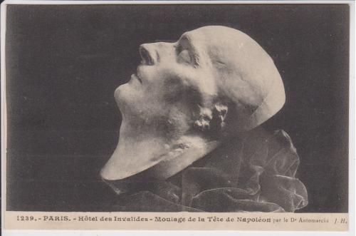 Посмертная маска Наполеона.