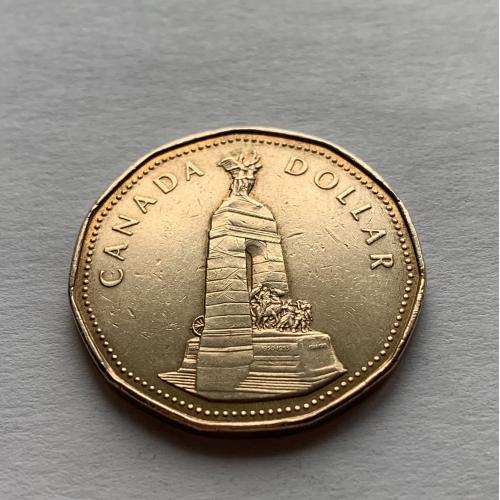 КАНАДА 1 доллар 1994 год Мемориал