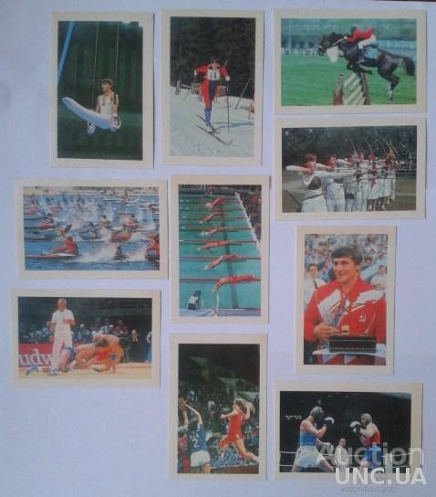 Календарик. 1989 р. Спорт
