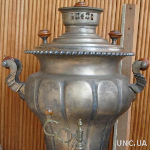 Старовинний посріблений (не нікель!) самовар ваза