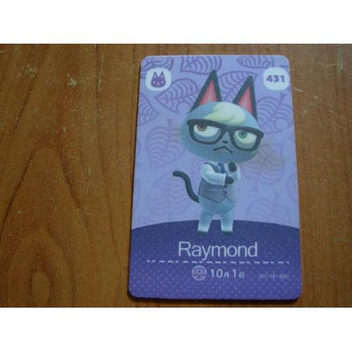 Animal Crossing Amiibo Cards :Реймонд