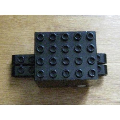 Чорний відсувний двигун LEGO, шасі великого транспортного засобу Technic 