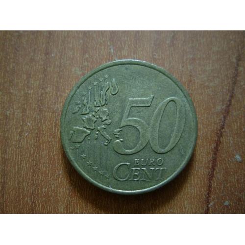 Франція 50 євроцентів 2001
