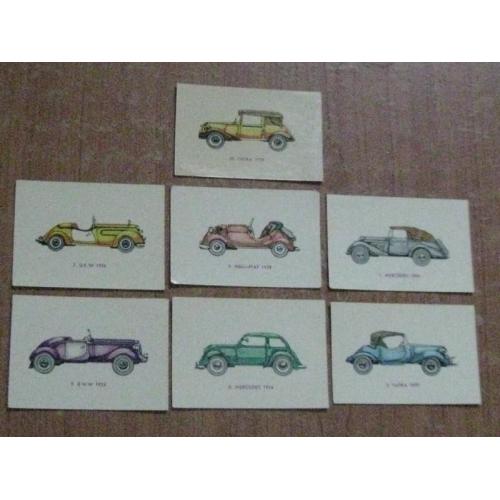 Кишенькові календарики 'Ретро автомобілі' . 1982 р. 